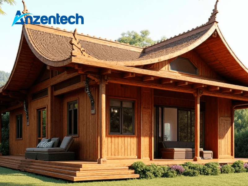 Tiêu chuẩn an toàn và độ bền khi thi công công trình tín ngưỡng tiền chế
